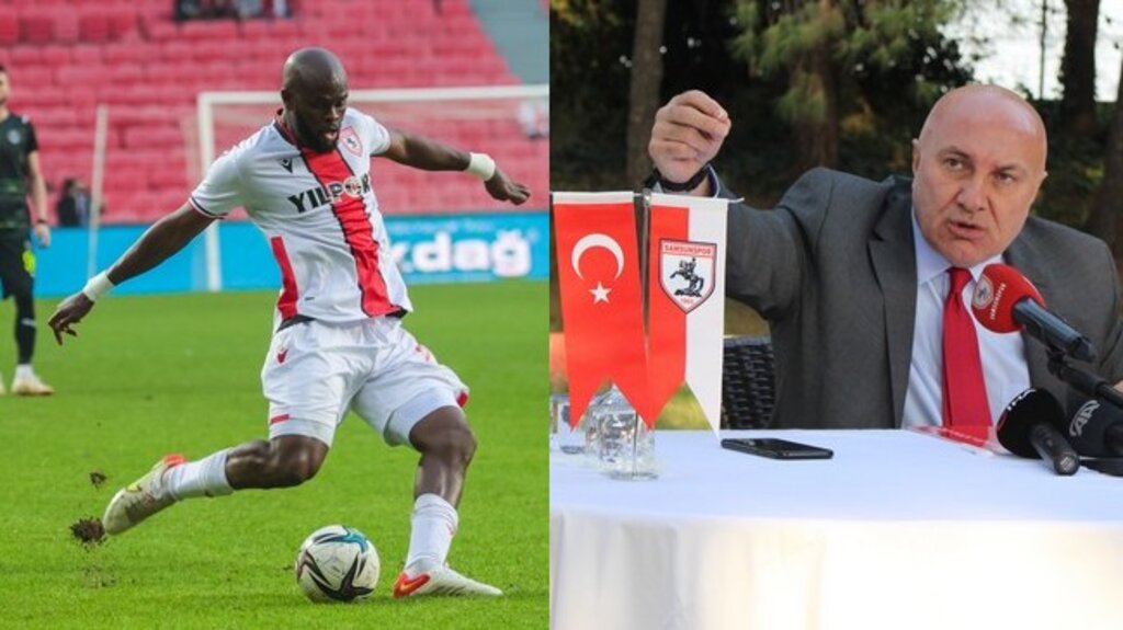 Samsunspor Başkanı Yıldırım’dan Diomande’ye Teşekkür!