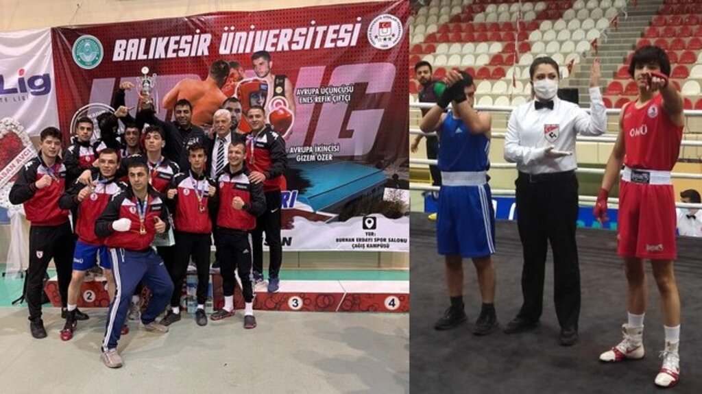 Boks Unilig Türkiye Şampiyonasında OMÜ Başarısı!