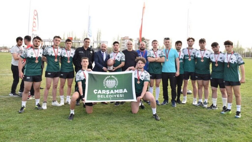 Çarşamba Ragbi Takımı Türkiye Üçüncüsü Oldu!