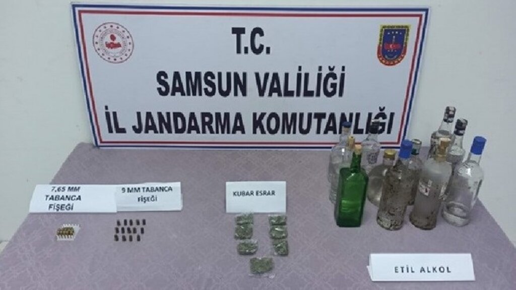 Samsun Jandarmadan Uyuşturucuya Geçit Yok!