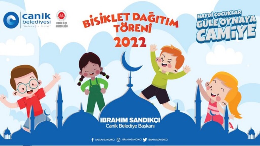 Canikli Çocuklar Bisikletleriyle Buluşacak!