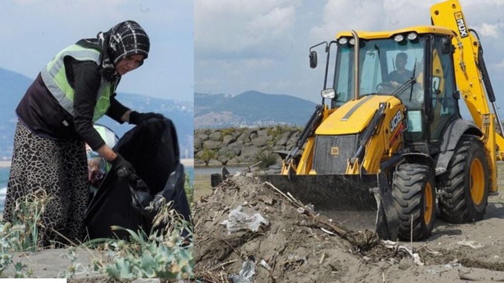Samsun Sahilleri Tonlarca Atıktan Temizlendi!