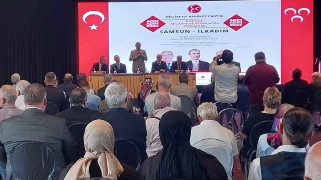 MHP Samsun 'Adım Adım 2023, İlçe İlçe Anlatma ve Aydınlatma' Toplantılarını Tamamladı!