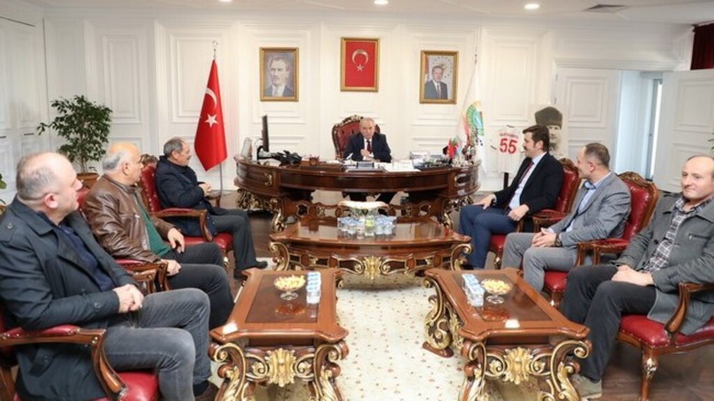 Asarcıklılar Dernek Yönetiminden Başkan Demirtaş’a Ziyaret!