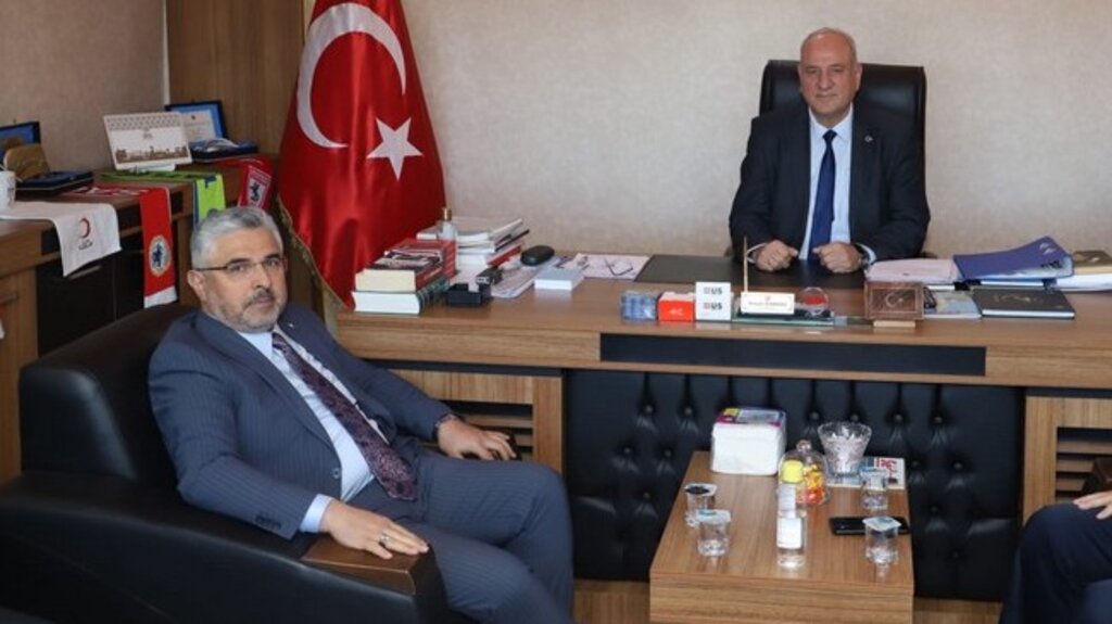 Başkan Aksu'dan MHP'ye Ziyaret!