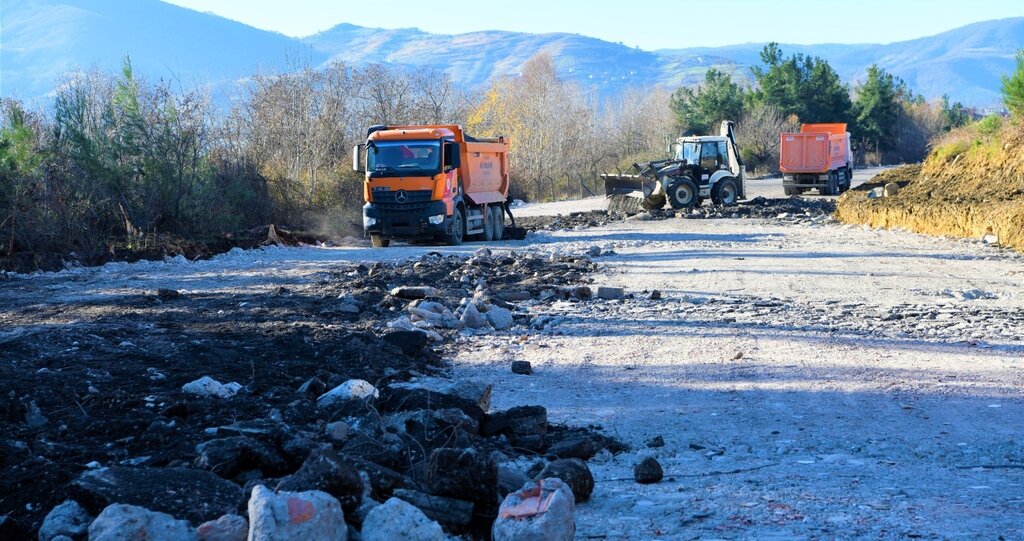Samsun'da Kadıköy’ün Trafiğini Rahatlatacak Yol Çalışması! 