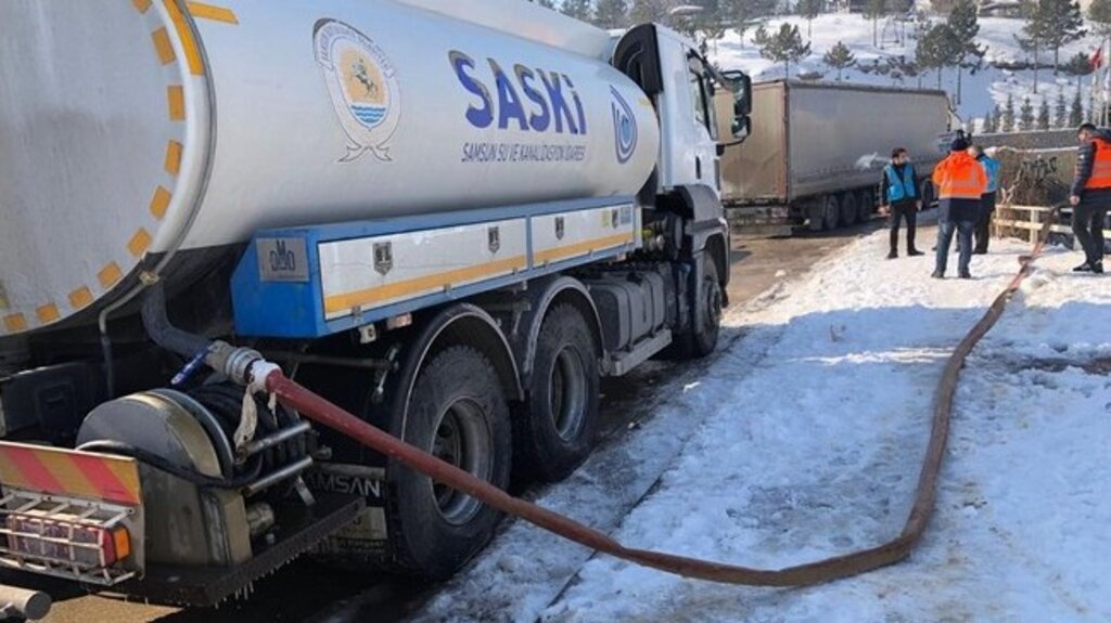 Samsun’dan Afet Bölgesine Alt Yapı Desteği!