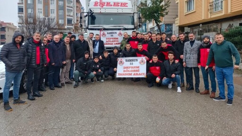 Atakum Şehir Platformu İlk Tır'ı Gönderdi!