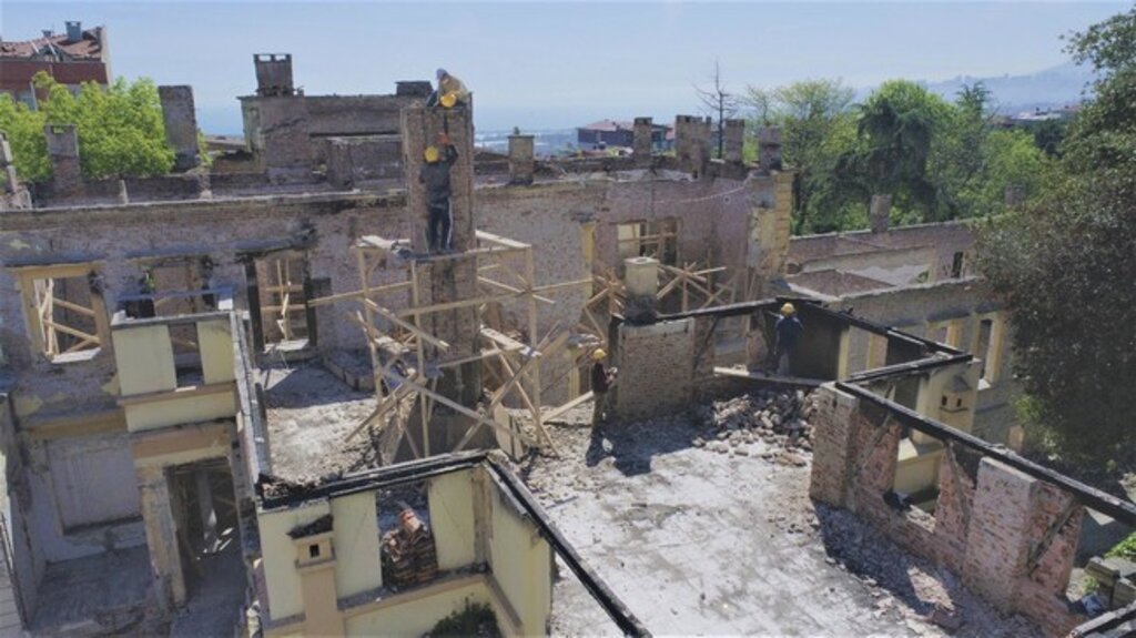 Samsun’daki 121 Yıllık Binanın Restorasyonu Başladı!