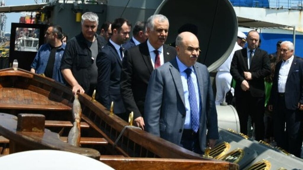 Vali Zülkif Dağlı Nusret Mayın Gemisi Gezdi! – VİDEOLU HABER