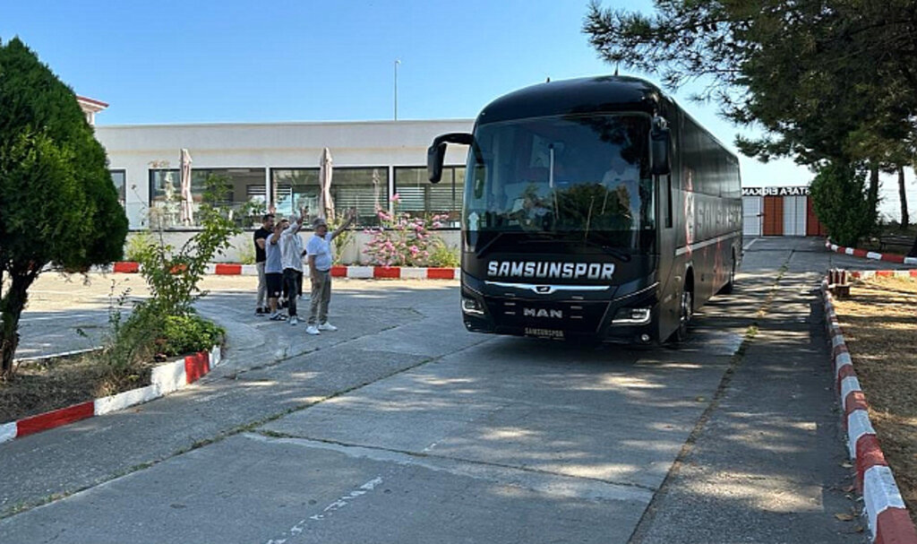 Samsunspor'un Kayseri Yolculuğu Başladı! 
