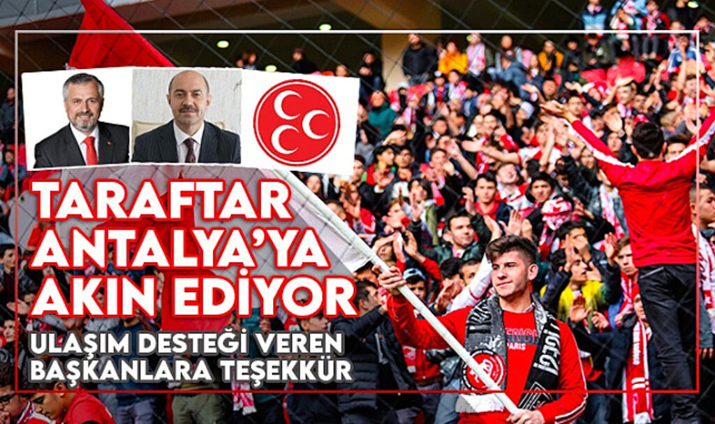 Taraftar Antalya'ya Akın Ediyor! 