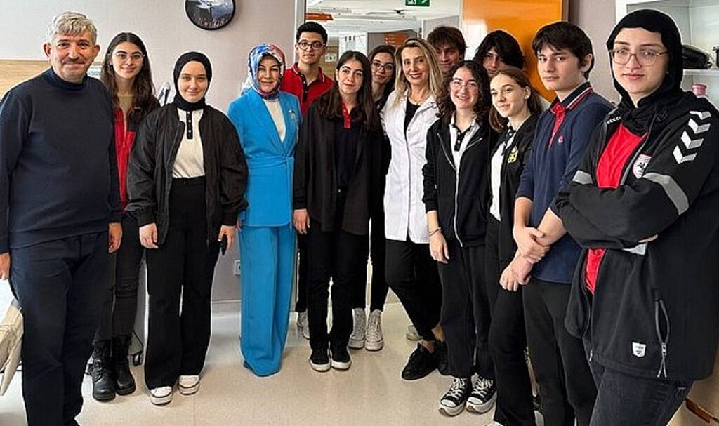 Lise öğrencilerinden Liv Hospital Samsun'a Kariyer Ziyareti!