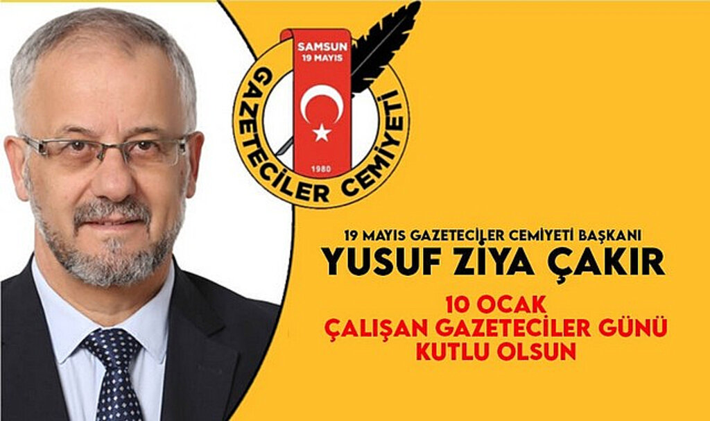 10 Ocak Çalışan Gazeteciler Günü'nde Cemiyet Başkanı Çakır'dan Önemli Mesajlar!