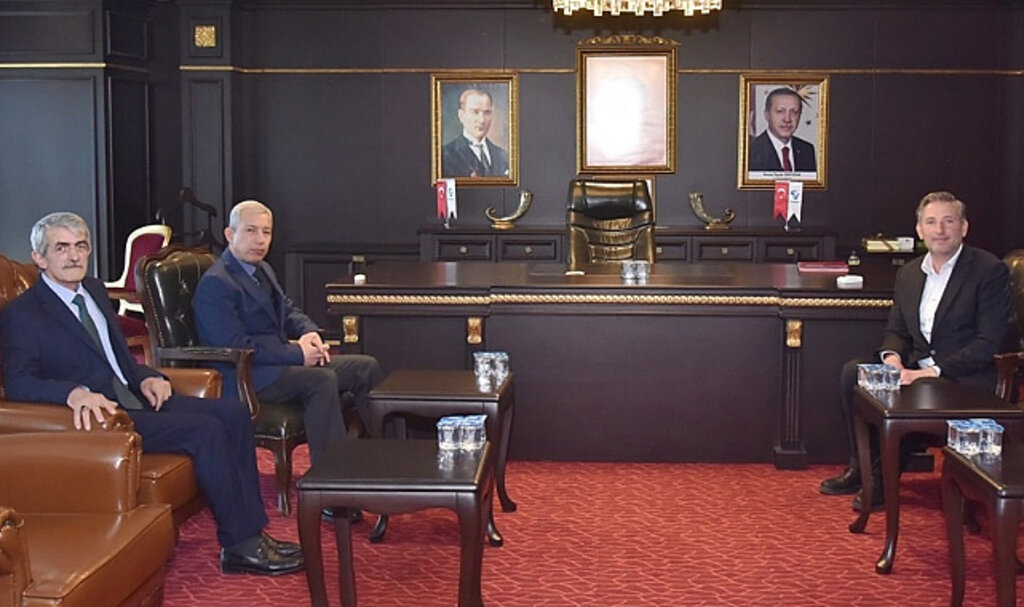 Kaymakam Kara'dan Başkan Candal'a Ziyaret! 
