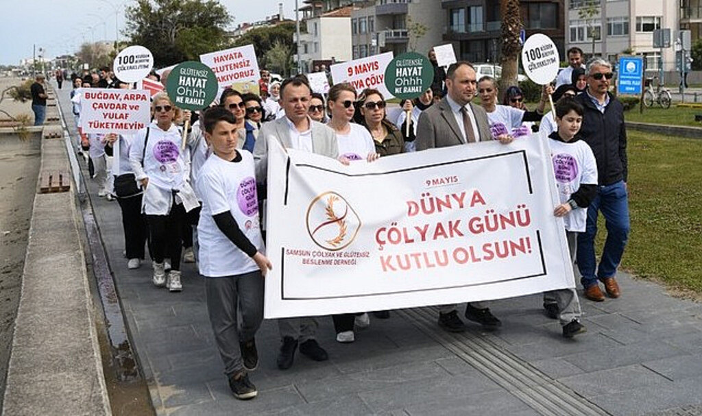 Samsun’da Çölyak Hastaları İçin Farkındalık Yürüyüşü!