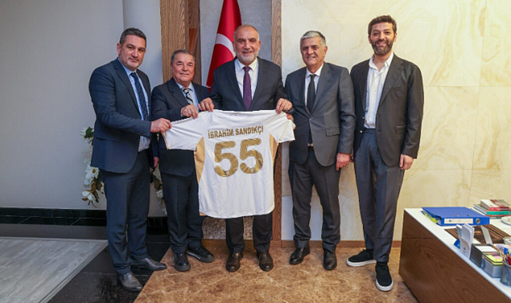 Samsunspor'dan Başkan İbrahim Sandıkçı'ya Ziyaret! 