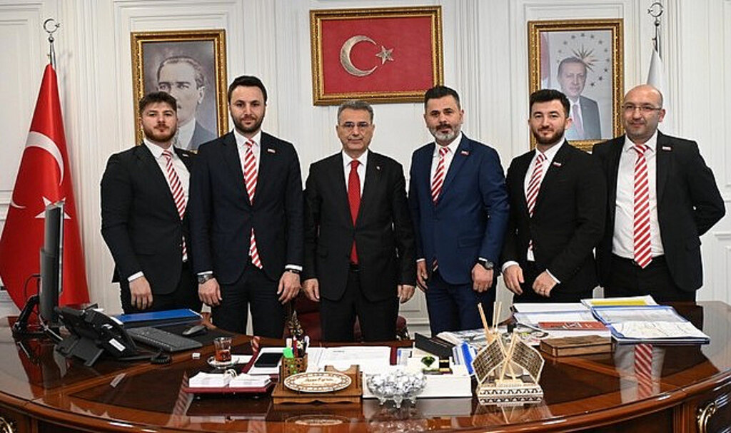Sevdamız Samsun’dan Başkan Kurnaz’a Ziyaret!