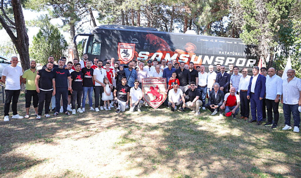 Samsunspor'da Bayramlaşma Töreni Yapıldı!