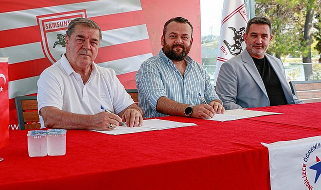 Samsunspor, Yabancı Dil Sponsoru İle Sözleşme Yeniledi!