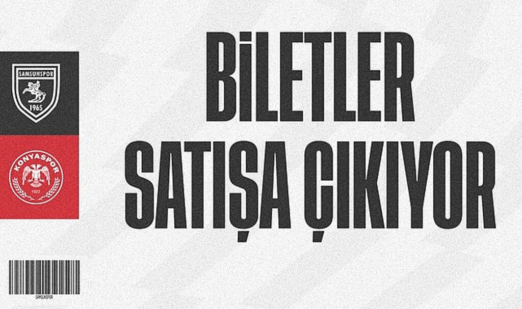 Samsunspor - Konyaspor Biletleri Satışa Çıkıyor!