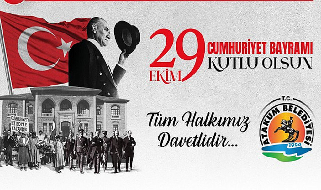 Atakum Belediyesi’nden 29 Ekim’e Özel Program!