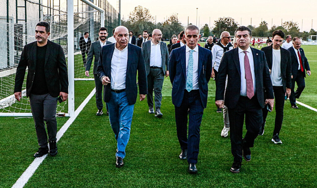 TFF Başkanı Hacıosmanoğlu Samsunspor Tesislerini Ziyaret Etti!