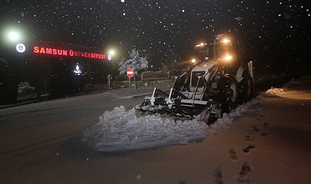Samsun'a Kar Geliyor! Kuvvetli Yağışlara Dikkat…