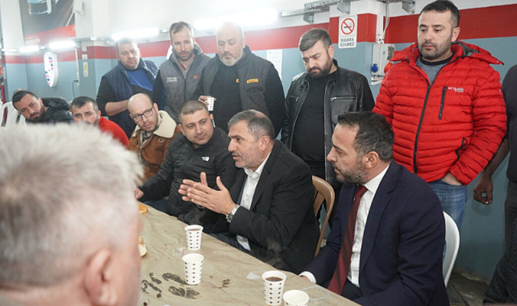 Başkan Mucur Sanayi Esnafının Taleplerini Dinledi!
