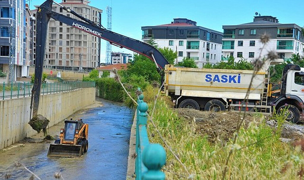 SASKİ Ekipleri Yoğun Yağışlara Karşı Tedbiri Elden Bırakmıyor!