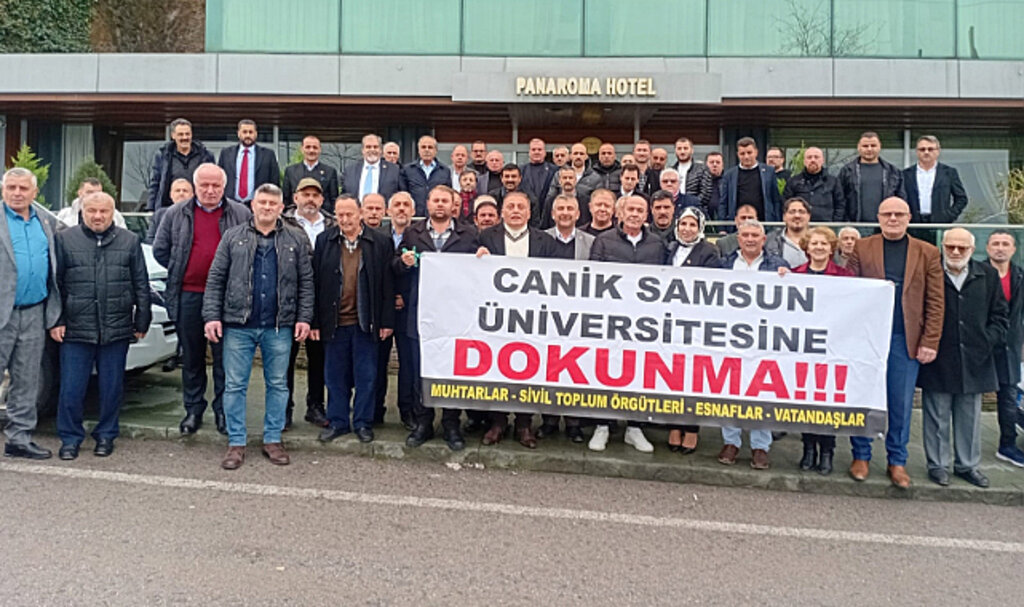 Canikliler, Samsun'u Yönetenlere Şöyle Seslendi ! 'Üniversitemize Dokunmayın'