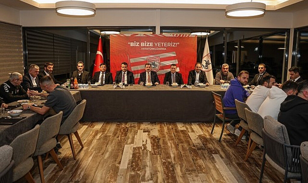 Samsun Protokolü Samsunspor İle Yemekte Buluştu!