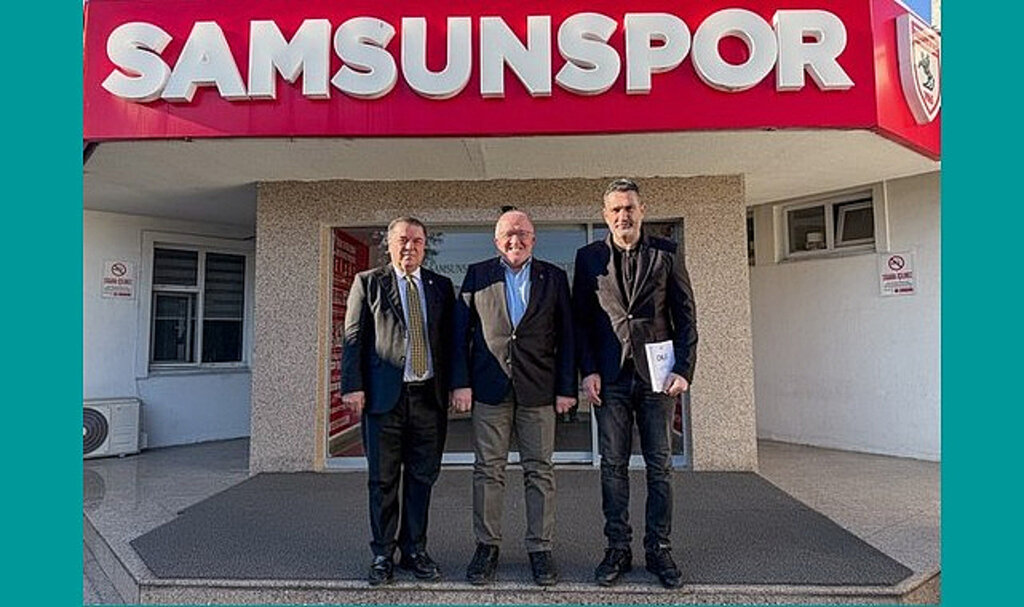 Rektör Mahmut Aydın’dan Samsunspor'a Ziyaret!