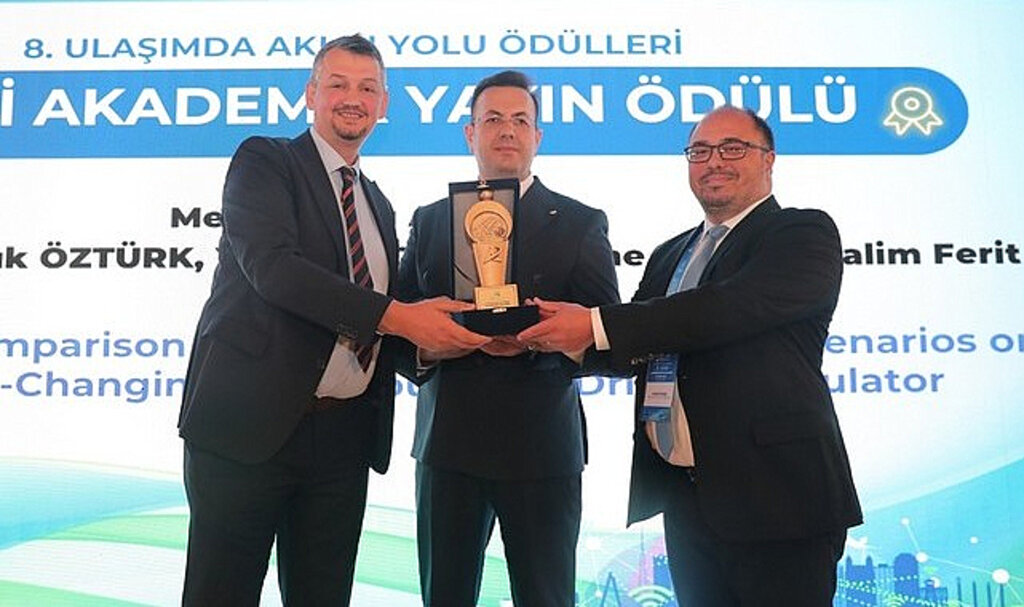 Akıllı Ulaşım Sistemleri Alanında Metin Mutlu Aydın'a Yılın En İyi Akademik Yayın Ödülü!