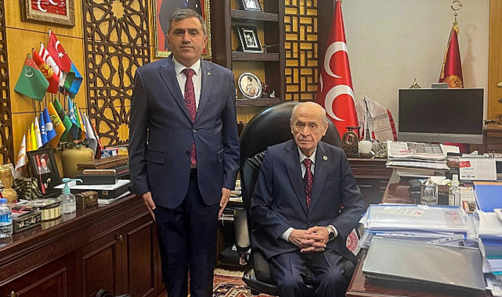 MHP Samsun İl Başkanı Burhan Mucur'dan Anlamlı Ziyaret! 'Lider Tektir, Adı Devlet'! 