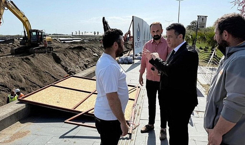 Başkan Doğan Atakum Sahilindeki Dev Yatırımı Yerinde İnceledi!