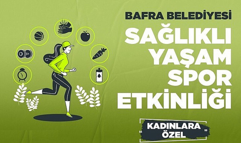 Sağlıklı Yaşam Spor Etkinliği, Bafralı Kadınların Hayatına Hareket Katıyor!