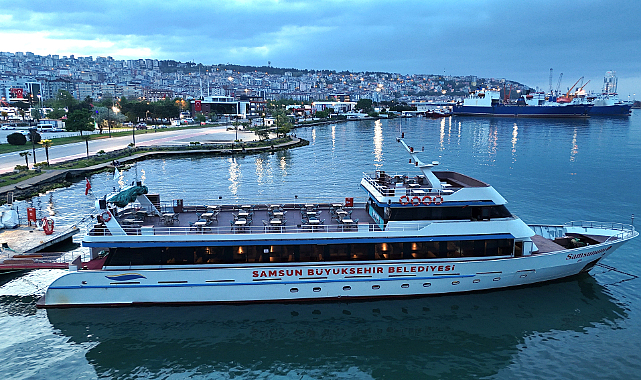 Samsun'da Gemi Turlarına Yoğun Talep! 