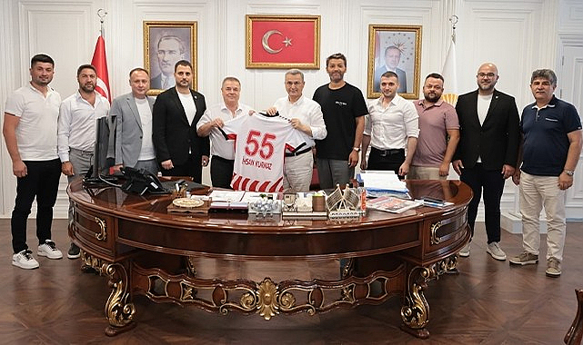 Samsunspor Kulübünden Başkan Kurnaz’a Ziyaret!