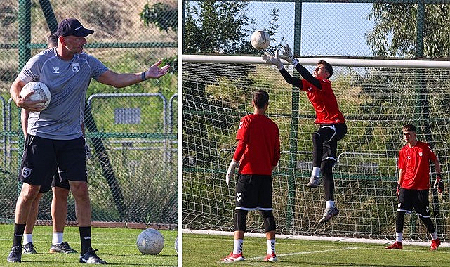 Zsolt Janos Petry, Samsunspor Akademi Kalecilerini Çalıştırdı!
