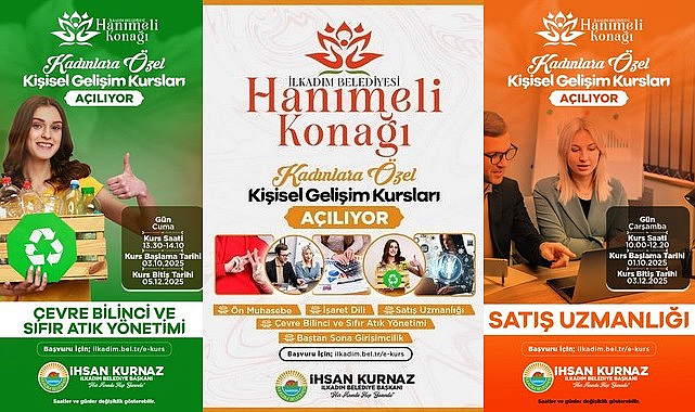 Hanımeli Konağı’nda Kadınların Gücüne Güç Katacak Kurslar Başlıyor!
