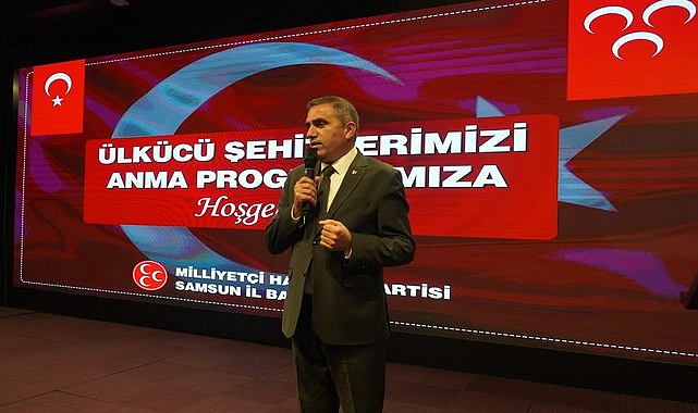 MHP Samsun İl Başkanı Burhan Mucur, 'Ülkücüler Kaybetmedi, Çünkü Biz Buradayız'!