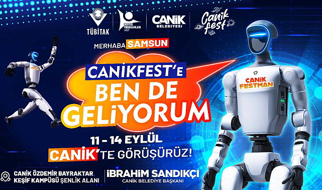 Türkiye'nin En Büyük Yapay Zekâ Festivali Canik'te Başlıyor! 