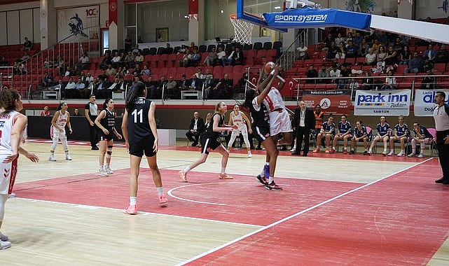 Zorlu Koleji Samsun Basketbol, Seçil Kauçuk Mersin Basketbola 40 Sayı Fark Attı!