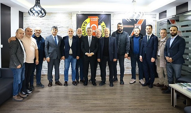 Başkan Kurnaz, Gazeteciler Cemiyeti'nde!