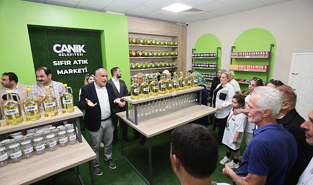 Canik'teki Bu Markette Para Geçmiyor! Aile Ekonomisine Dev Katkı... 