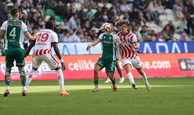 Samsunspor Konya'da 3 Puanı  3 Golle Aldı!