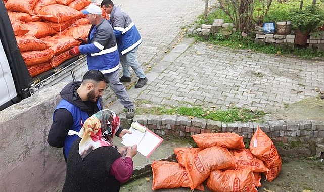 Canik Belediyesi'nden Isınma Desteği!