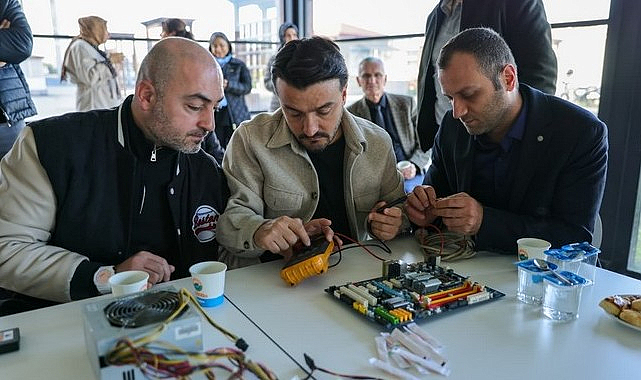 İlkadım’da Elektronik Atıklar Tamirle Hayat Buldu!
