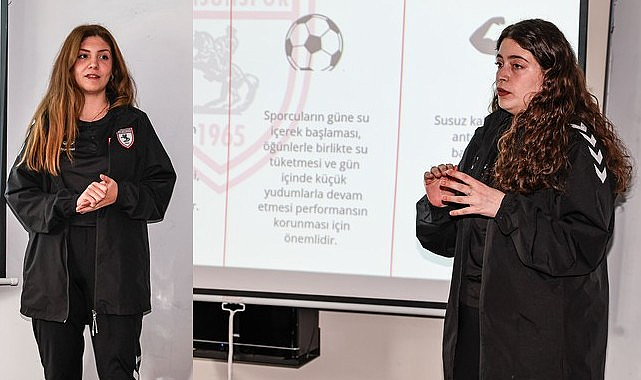 Samsunspor U19 Takımına 'Futbolda Beslenme ve Hidrasyon' Eğitimi!